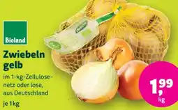 Biomarkt Zwiebeln gelb Angebot