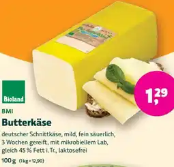 Biomarkt BMI Butterkäse Angebot