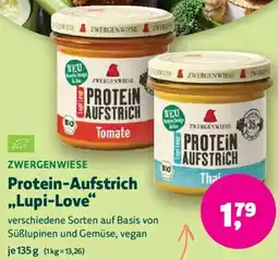Biomarkt ZWERGENWIESE Protein-Aufstrich „Lupi-Love“ Angebot