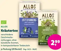 Biomarkt ALLOS Kräutertee Angebot