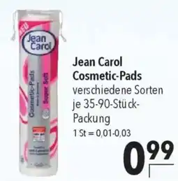 CITTI Markt Jean Carol Cosmetic-Pads Angebot