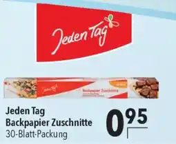 CITTI Markt Jeden Tag Backpapier Zuschnitte Angebot