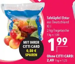 CITTI Markt Tafeläpfel Elstar Angebot