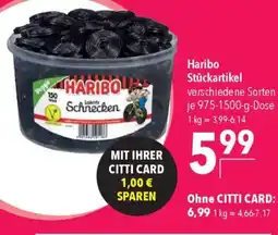 CITTI Markt Haribo Stückartikel Angebot