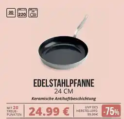 CITTI Markt Mauviel 1830 EDELSTAHLPFANNE 24 CM Angebot