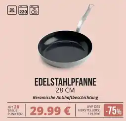CITTI Markt Mauviel 1830 EDELSTAHLPFANNE 28 CM Angebot