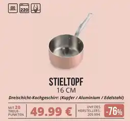 CITTI Markt Mauviel 1830 STIELTOPF 16 CM Angebot