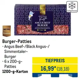 METRO METRO Premium Burger-Patties Angebot