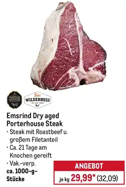 METRO Emsrind Dry aged Porterhouse Steak Angebot