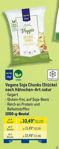METRO METRO Chef Vegane Soja Chunks (Stücke) nach Hähnchen-Art natur Angebot