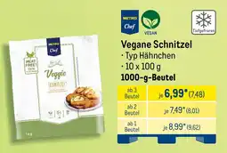 METRO METRO Chef Vegane Schnitzel Angebot