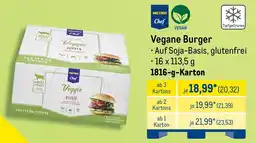METRO METRO Chef Vegane Burger Angebot