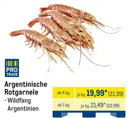 METRO Argentinische Rotgarnele Angebot