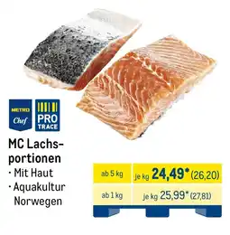 METRO MC Lachsportionen Angebot