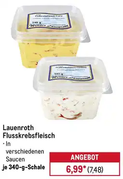 METRO Lauenroth Flusskrebsfleisch Angebot