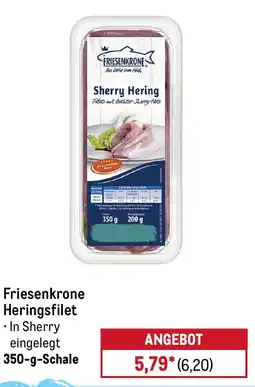 METRO Friesenkrone Heringsfilet Angebot