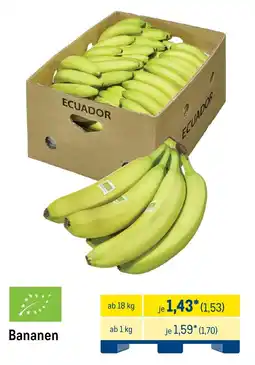 METRO Bananen Angebot
