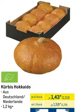METRO Kürbis Hokkaido Angebot