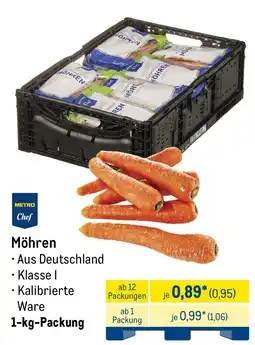 METRO METRO Chef Möhren Angebot