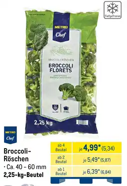 METRO METRO Chef Broccoli- Röschen Angebot