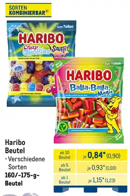 METRO Haribo Beutel Angebot