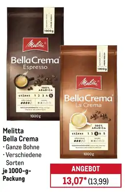 METRO Melitta Bella Crema Angebot