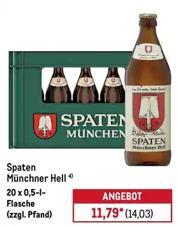 METRO Spaten Münchner Hell Angebot