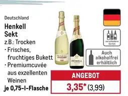 METRO Henkell Sekt Z.B.: Trocken Angebot
