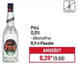 METRO Pitú 0,0% Angebot