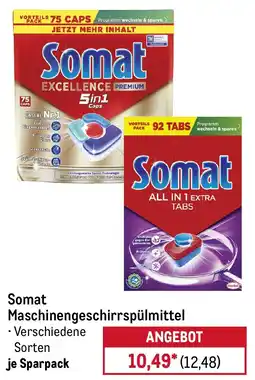 METRO Somat Maschinengeschirrspülmittel Angebot