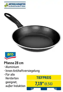 METRO aro Pfanne 28 cm Angebot