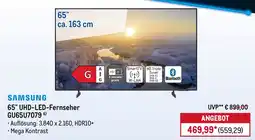 METRO SAMSUNG 65" UHD-LED-Fernseher GU65U7079 Angebot
