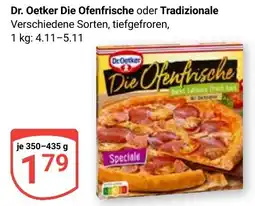 Globus Dr. Oetker Die Ofenfrische oder Tradizionale Angebot