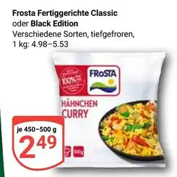 Globus Frosta Fertiggerichte Classic oder Black Edition Angebot
