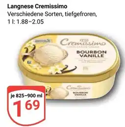 Globus Langnese Cremissimo Angebot