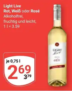Globus Light Live Rot, Weiß oder Rosé Angebot