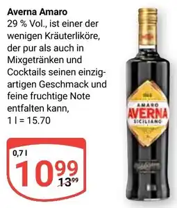 Globus Averna Amaro Angebot