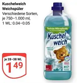 Globus Kuschelweich Weichspüler Angebot
