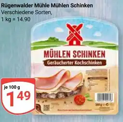 Globus Rügenwalder Mühle Mühlen Schinken Angebot