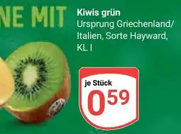Globus Zespri Kiwis grün Angebot