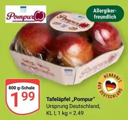 Globus Tafeläpfel „Pompur" Angebot