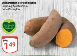 Globus Süßkartoffeln orangefleischig Angebot