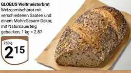 Globus GLOBUS Weltmeisterbrot Angebot