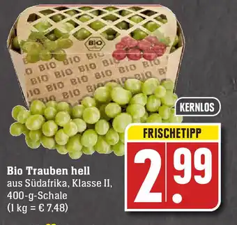 Edeka Bio Trauben Hell Angebot