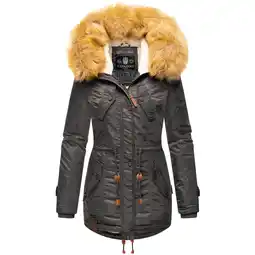 Netto Marken-Discount NAVAHOO Damen Hochwertiger Wintermantel Winterparka mit großem Kunstfell La Viva Angebot