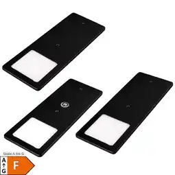 Netto Marken-Discount 3er Set Unterbauleuchte TooFlat warmweiß Angebot