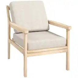 Netto Marken-Discount HOMCOM Sessel Polyester, Gummiholz Angebot