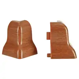 toom Baumarkt toom Außenecke für Sockelleiste geschwungen Lapacho Chocolate, 2 Stück Angebot