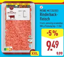 Aldi Nord MEINE METZGEREI Rinderhackfleisch Angebot