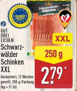 Aldi Nord GUT DREI EICHEN Schwarzwälder Schinken XXL Angebot